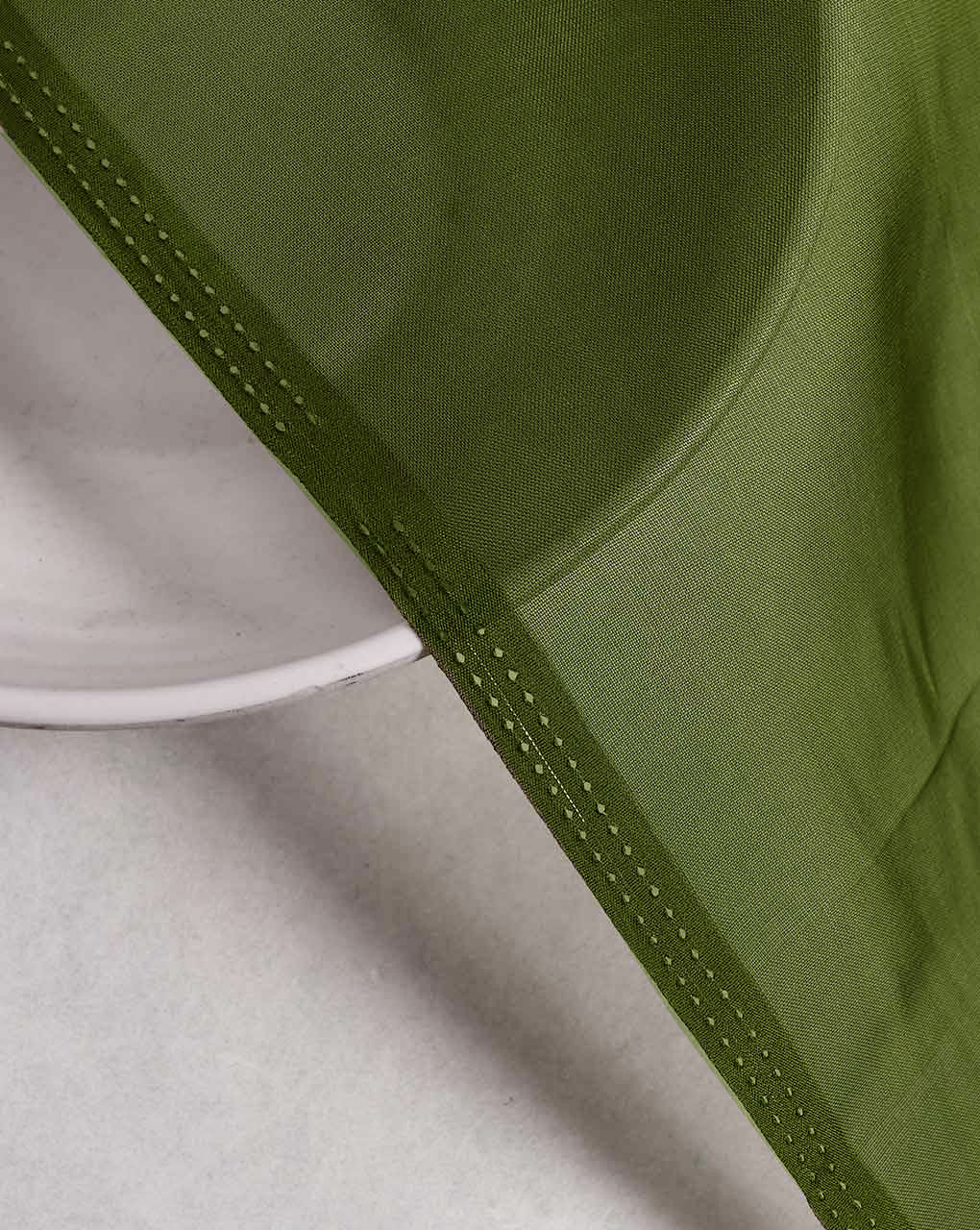 Green Viscose Organza Fabric 44" - 5.5 kg