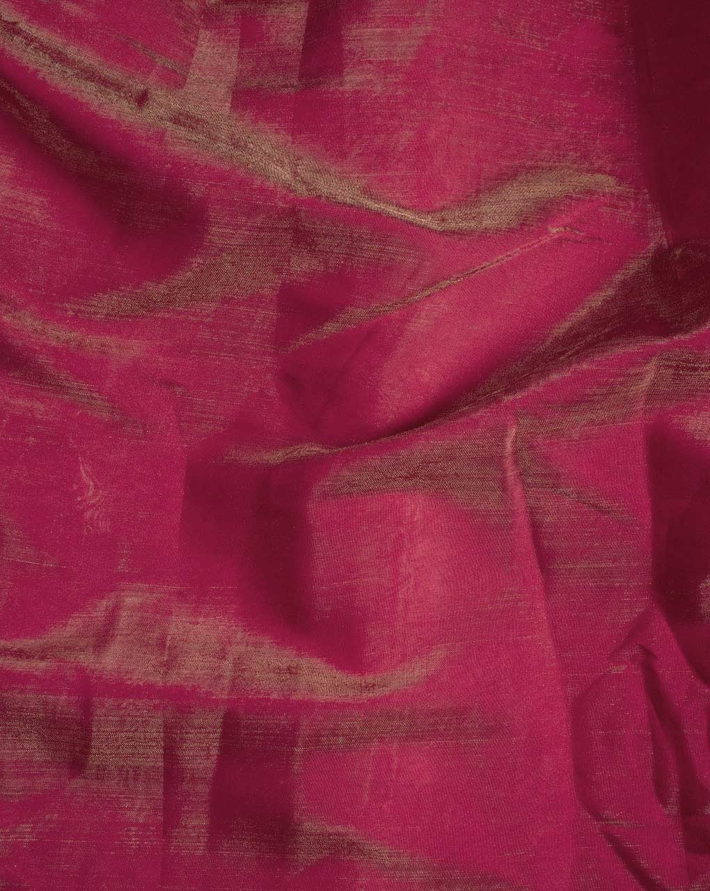 Dark Fuchsia Poly Viscose Shimmer Plain Fabric 58" - 11 kg