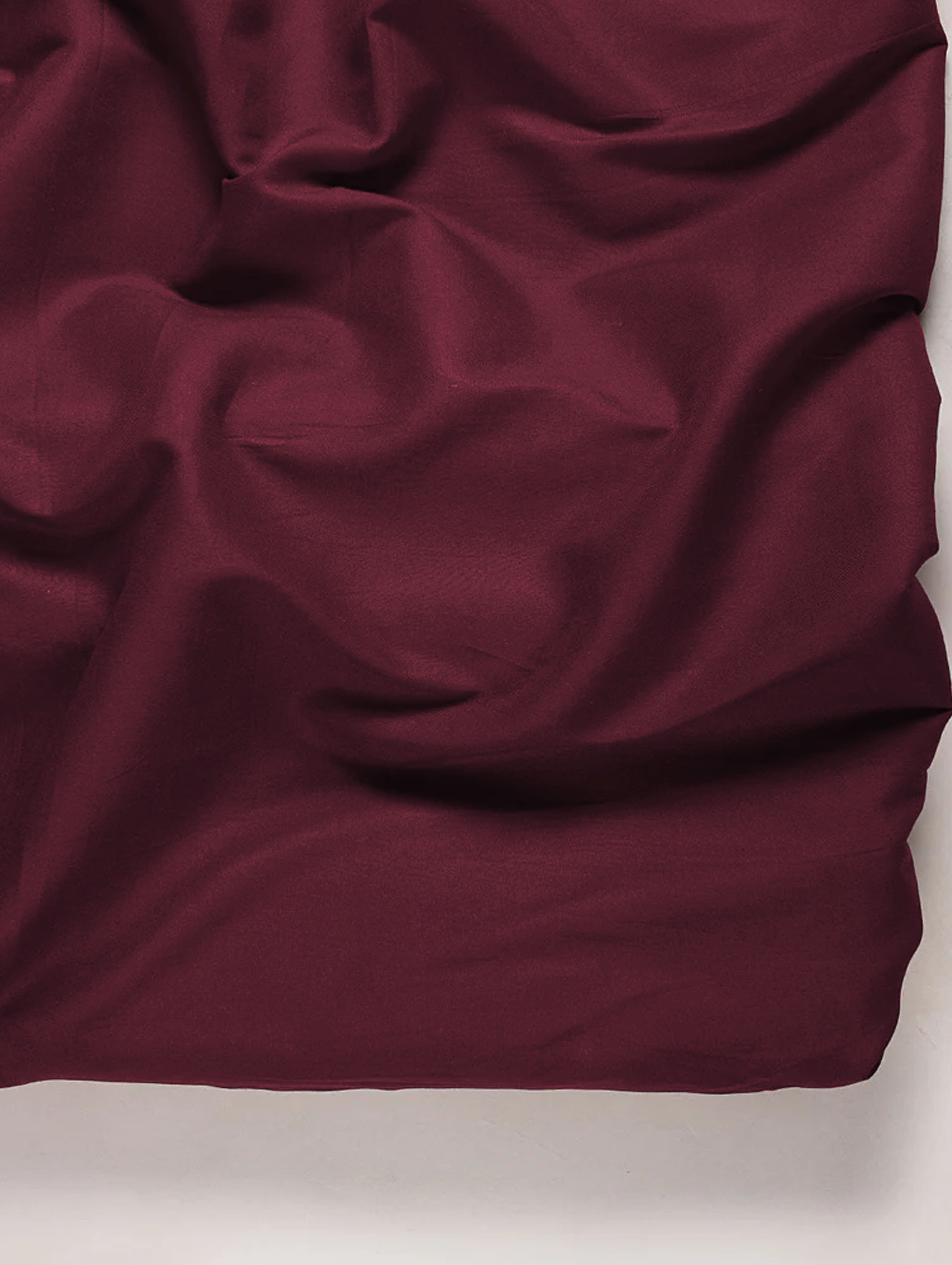 Maroon 30s Liva Heavy Rayon Plain Mill Dyed Fabric 56" - 21 kg