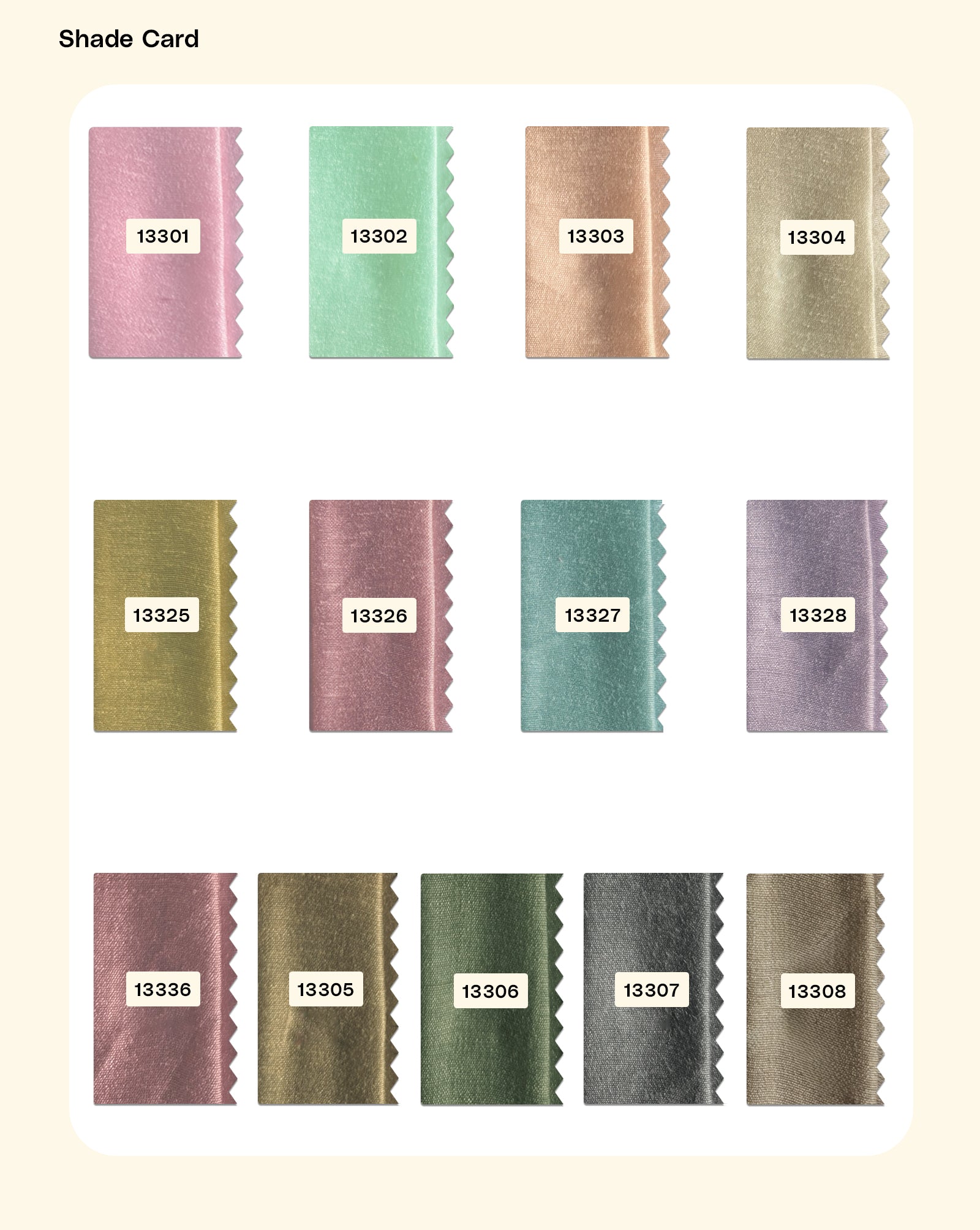 Poly Chanderi Fabric - 8.5 kg