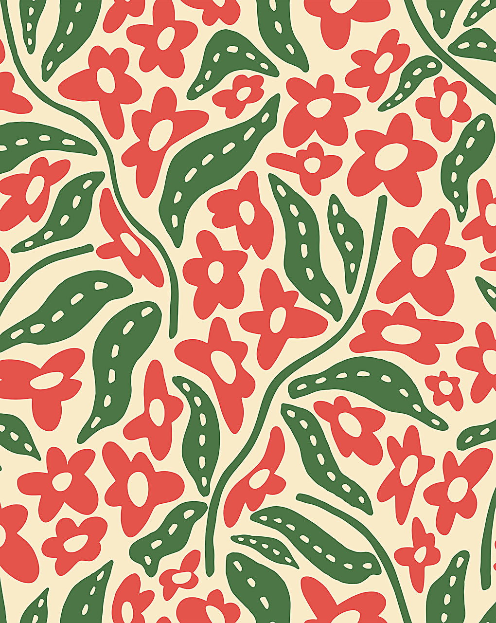 Floral Digital Print