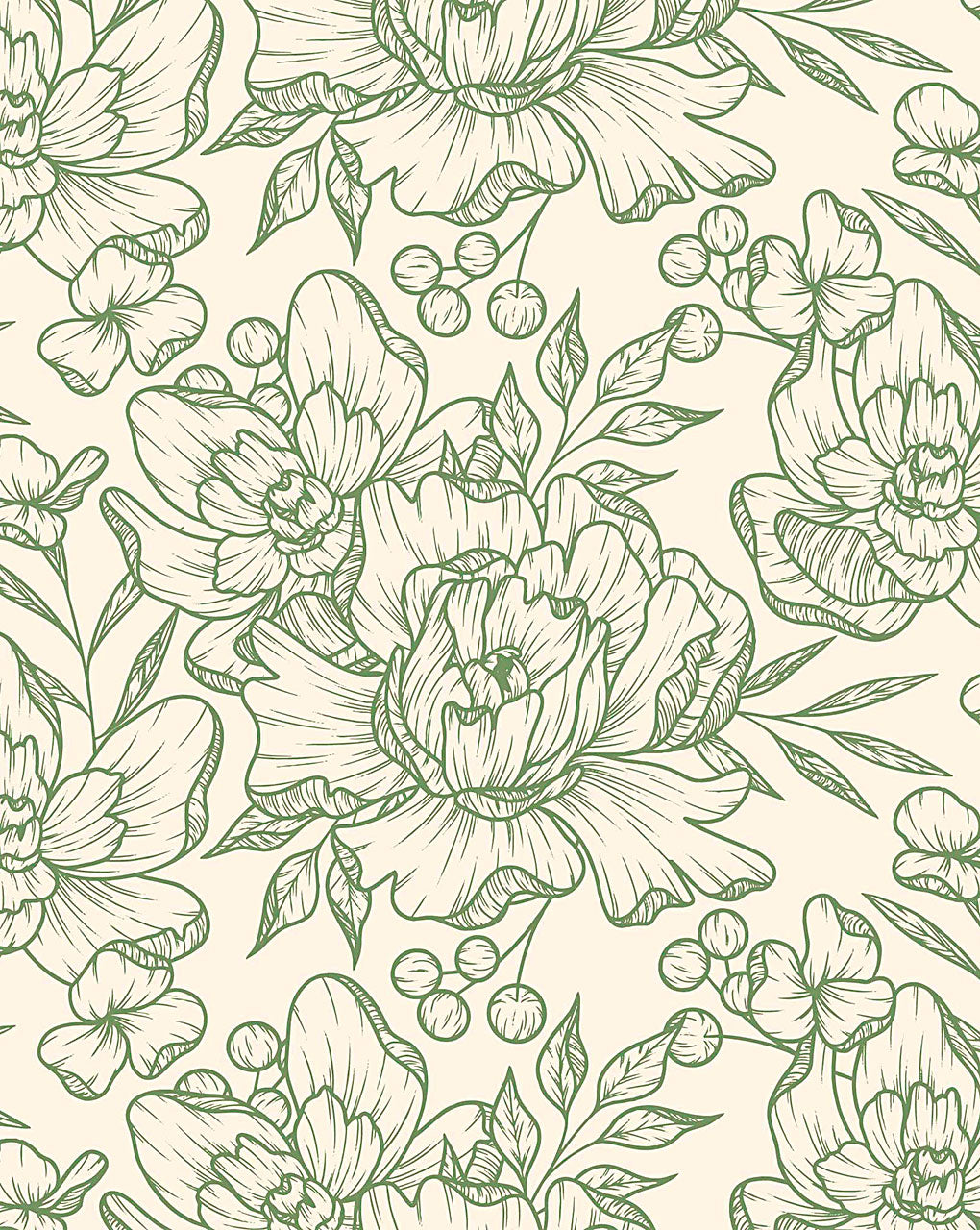 Floral Digital Print