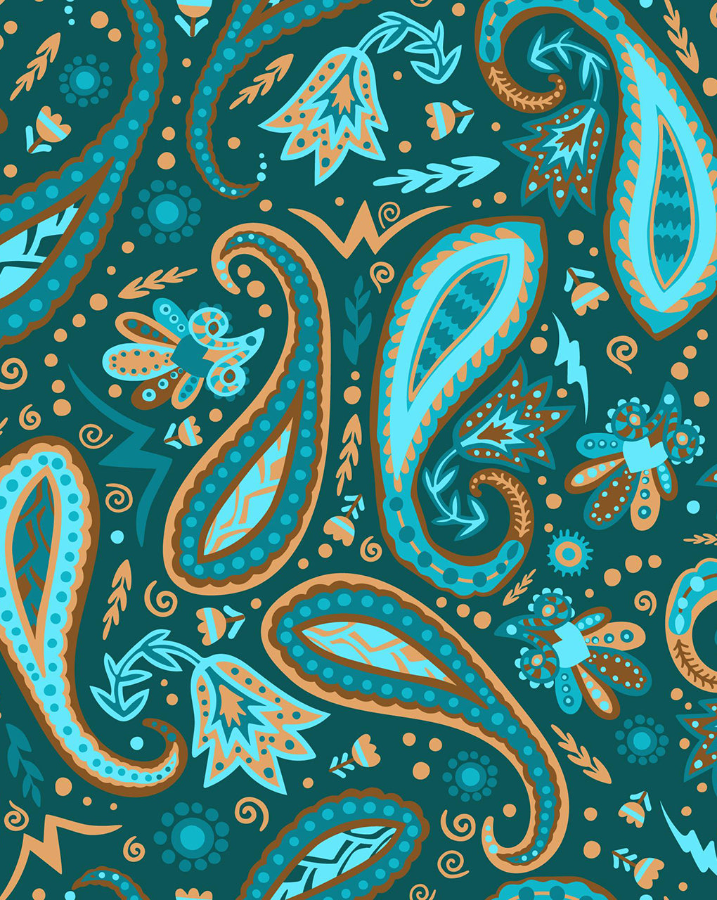 Paisley Digital Print