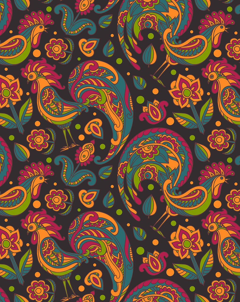 Paisley Digital Print