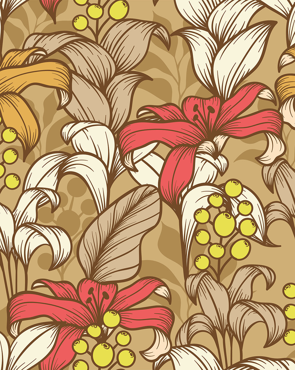 Floral Digital Print