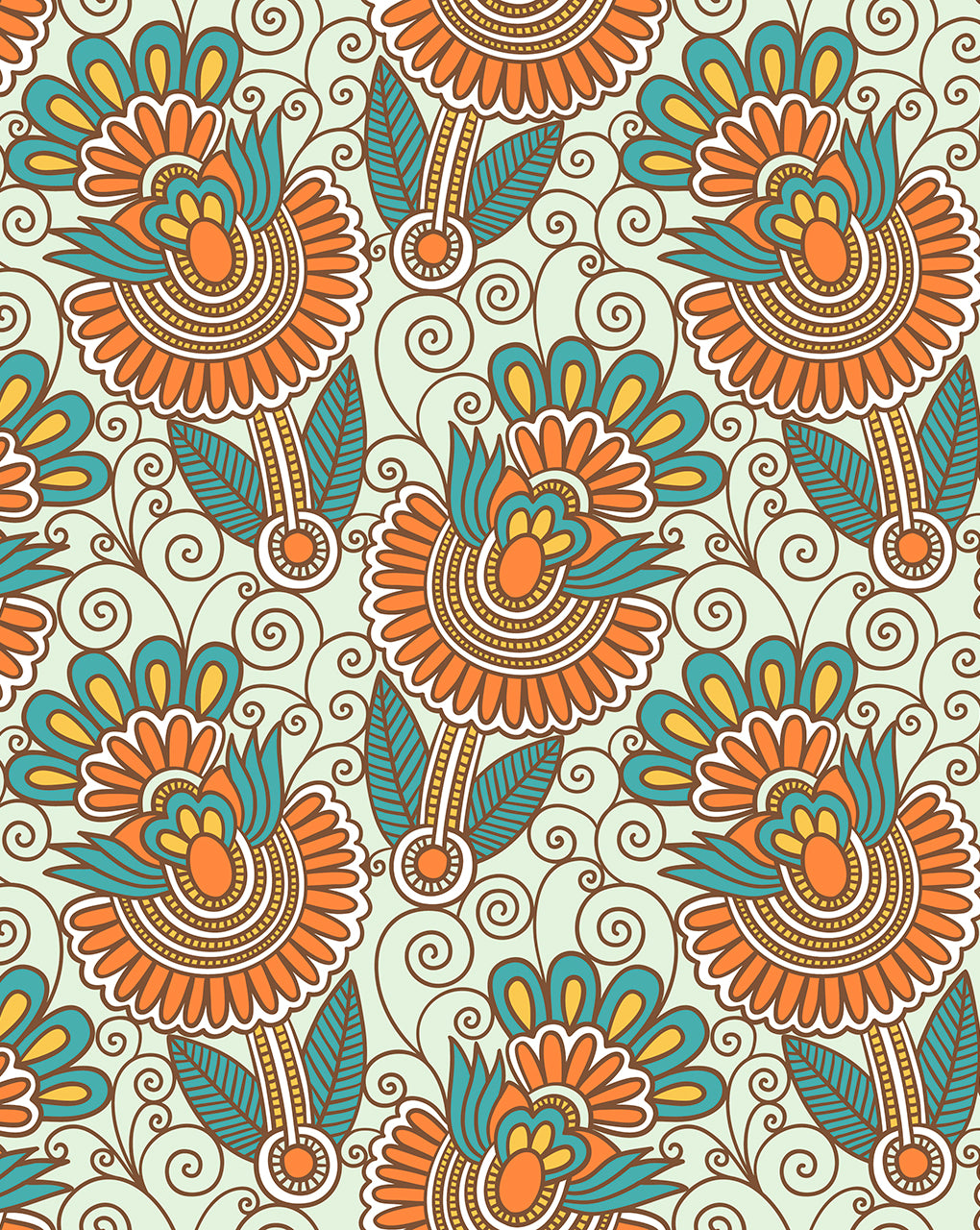 Floral Digital Print