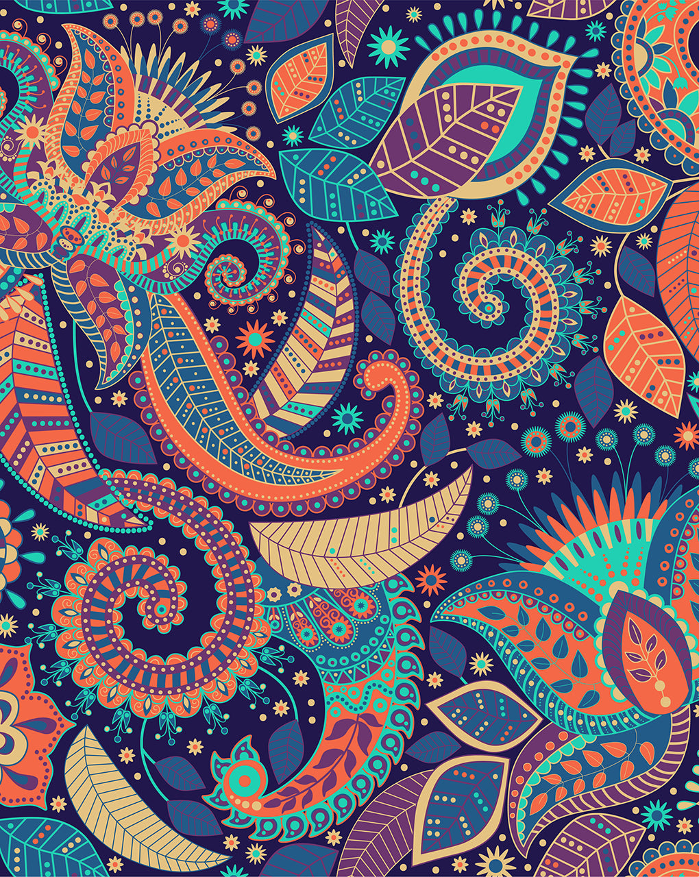 Paisley Digital Print