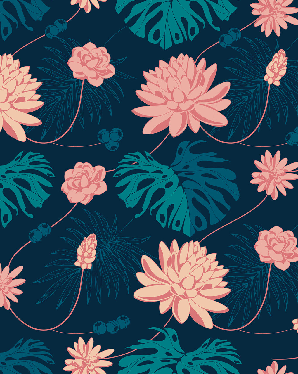 Floral Digital Print