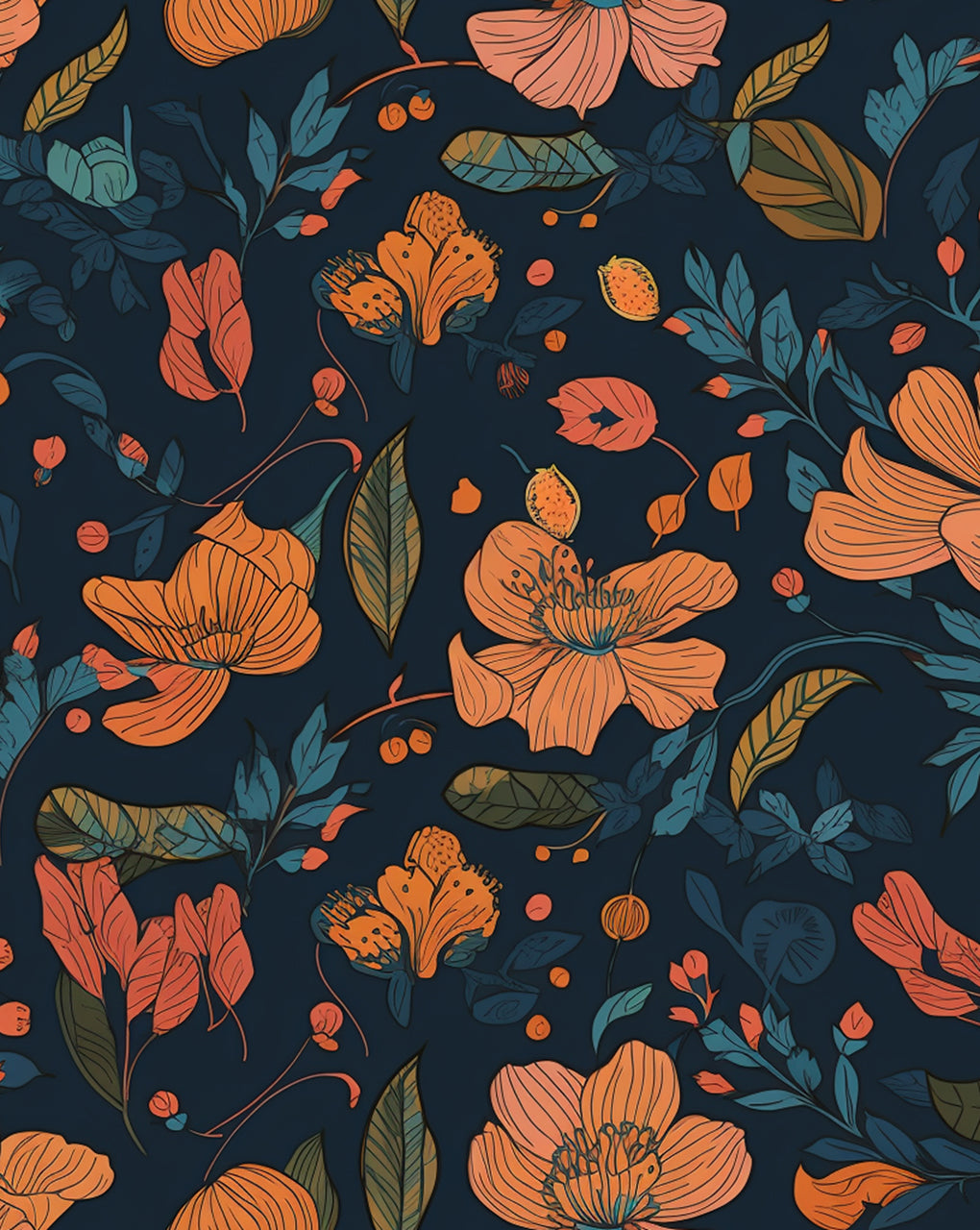 Floral Digital Print