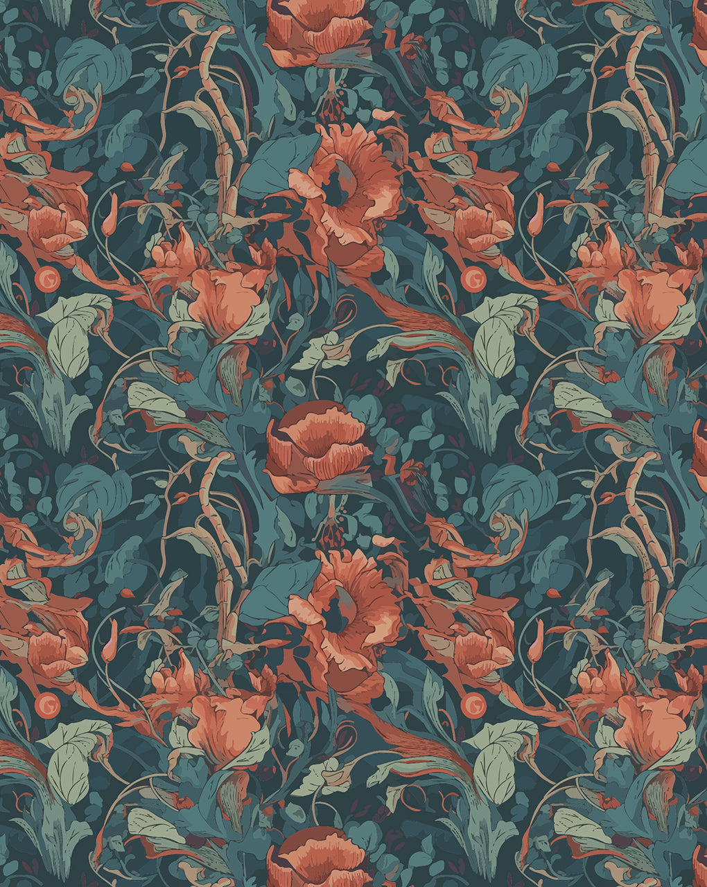 Floral Digital Print