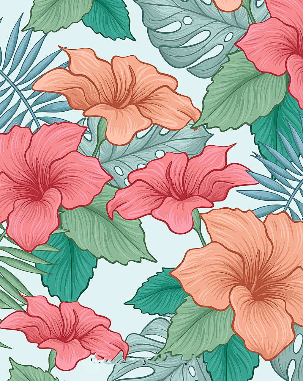 Floral Digital Print