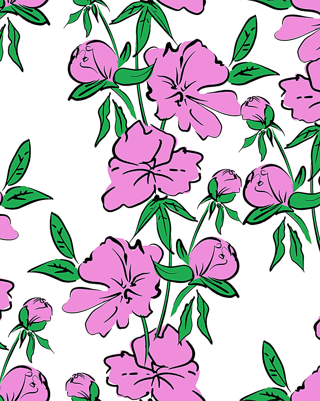 Floral Digital Print