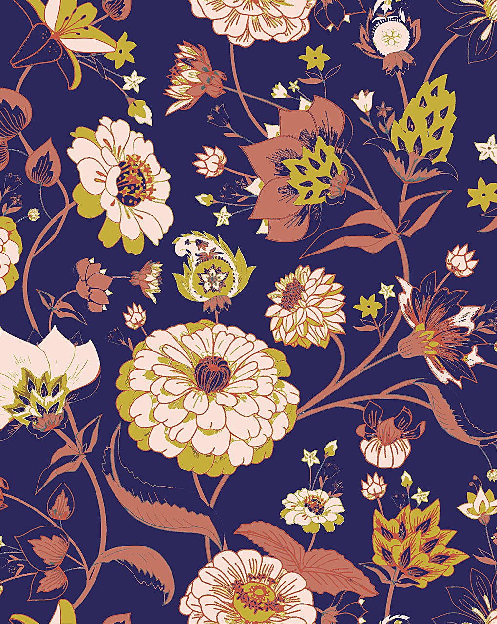 Floral Digital Print