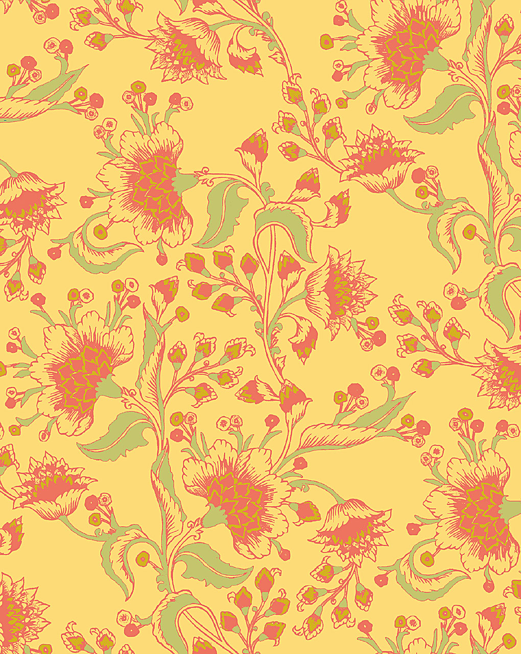 Floral Digital Print