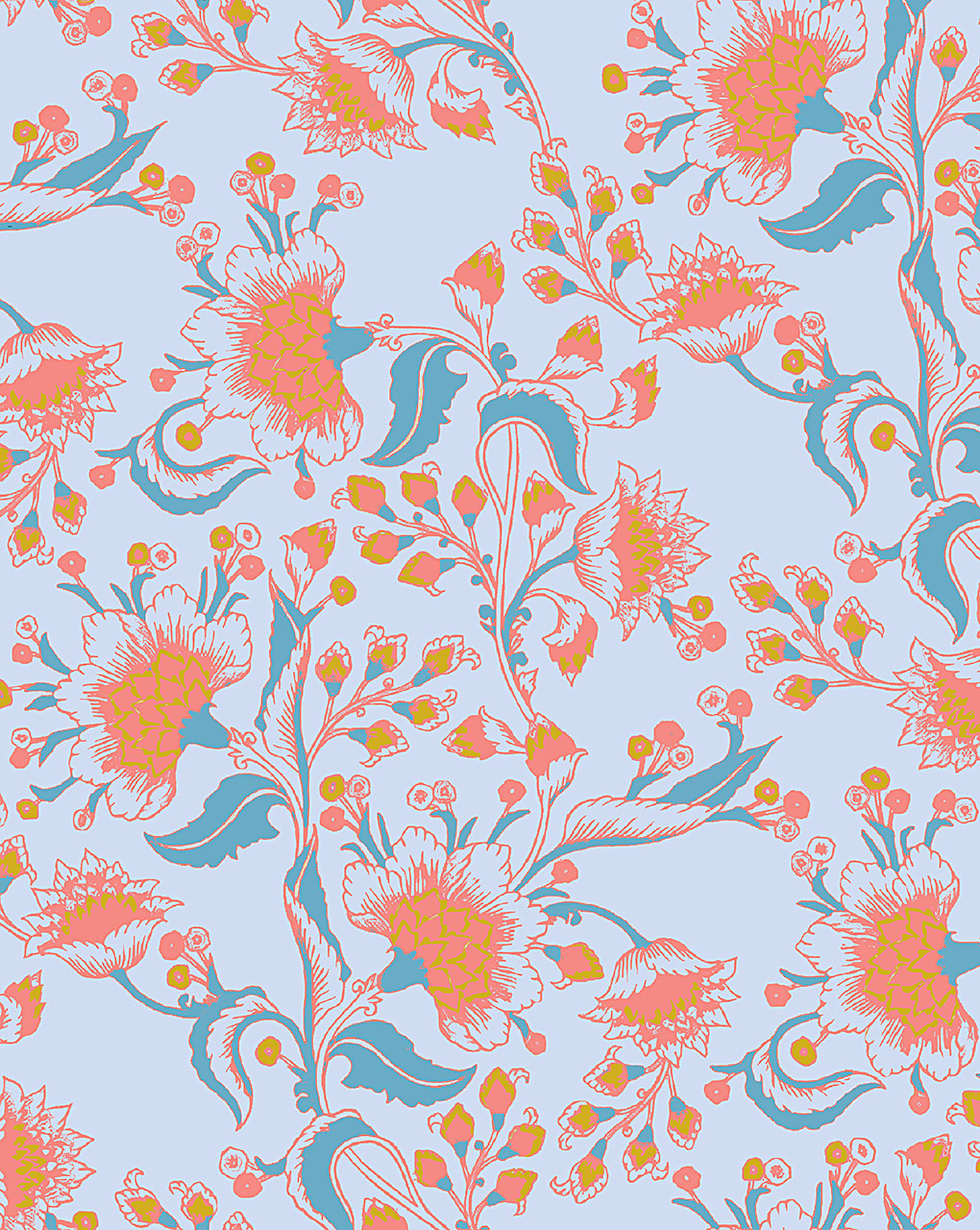 Floral Digital Print