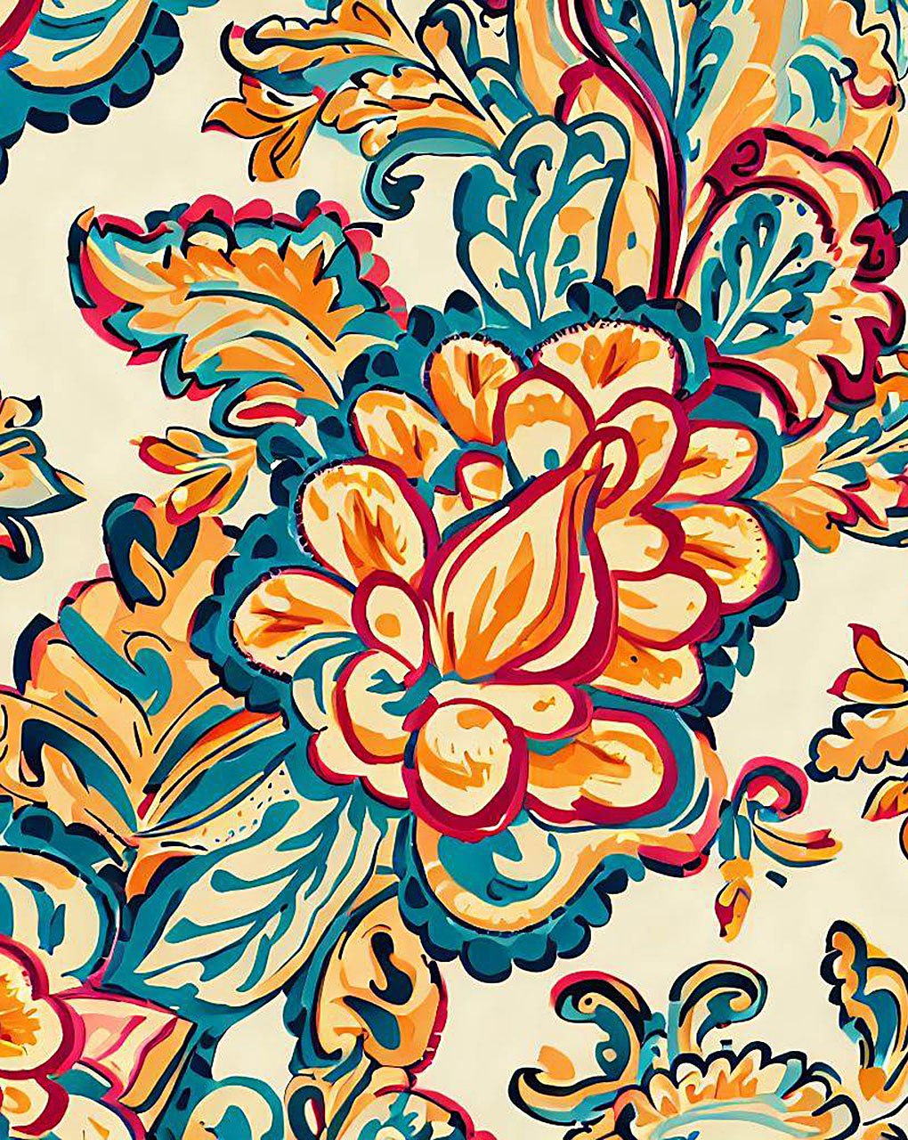 Floral Digital Print