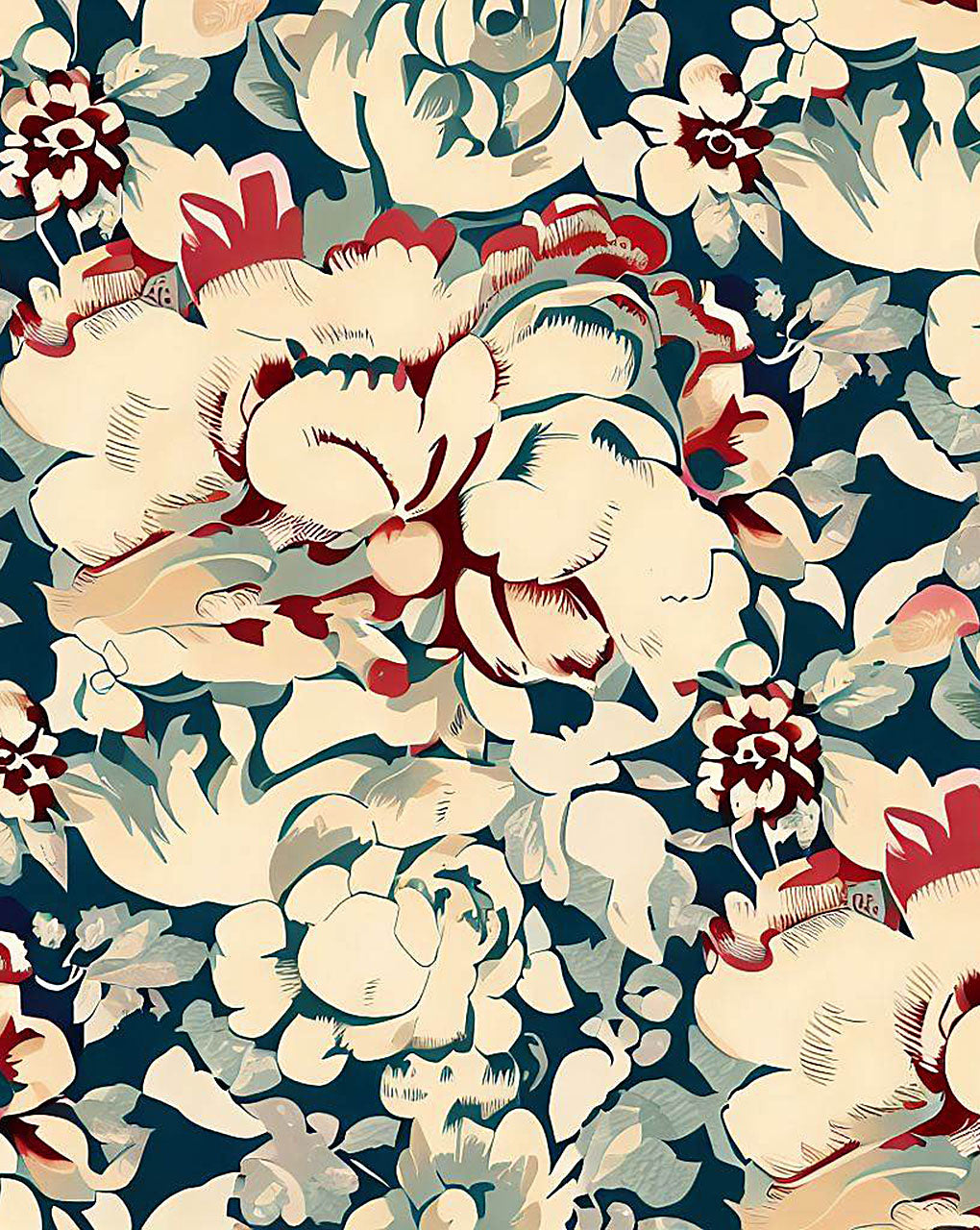 Floral Digital Print