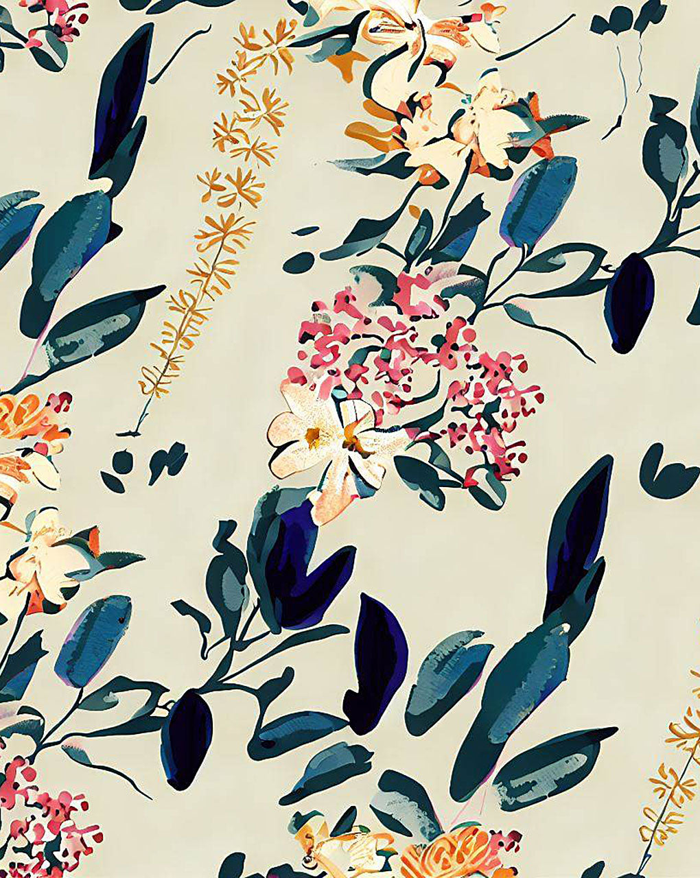 Floral Digital Print