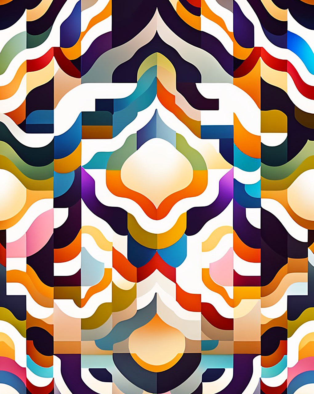 Geometric Digital Print