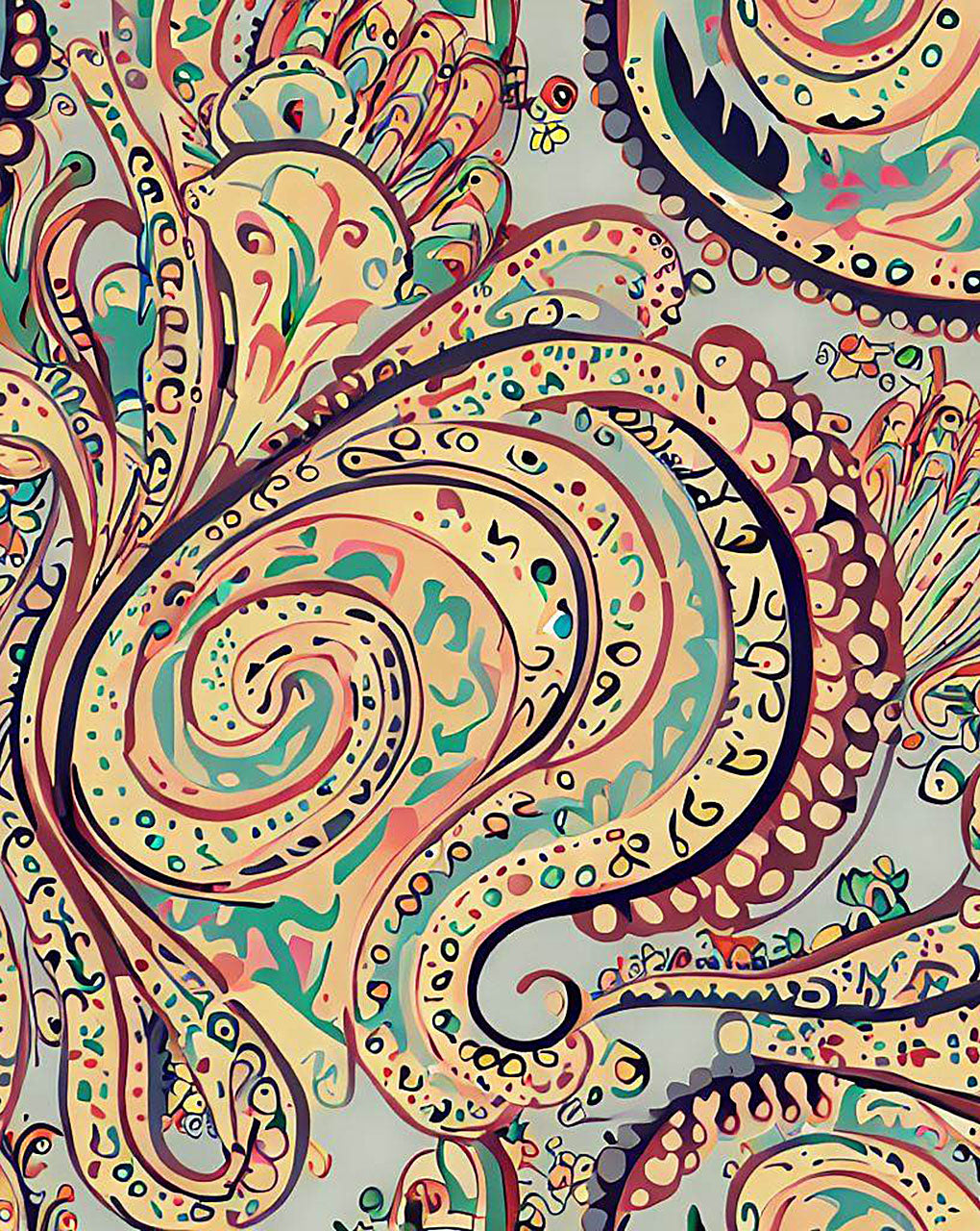 Paisley Digital Print