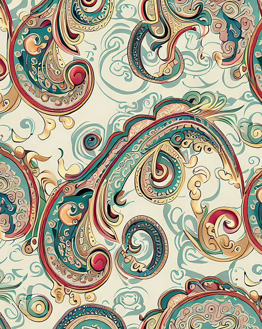 Paisley Digital Print