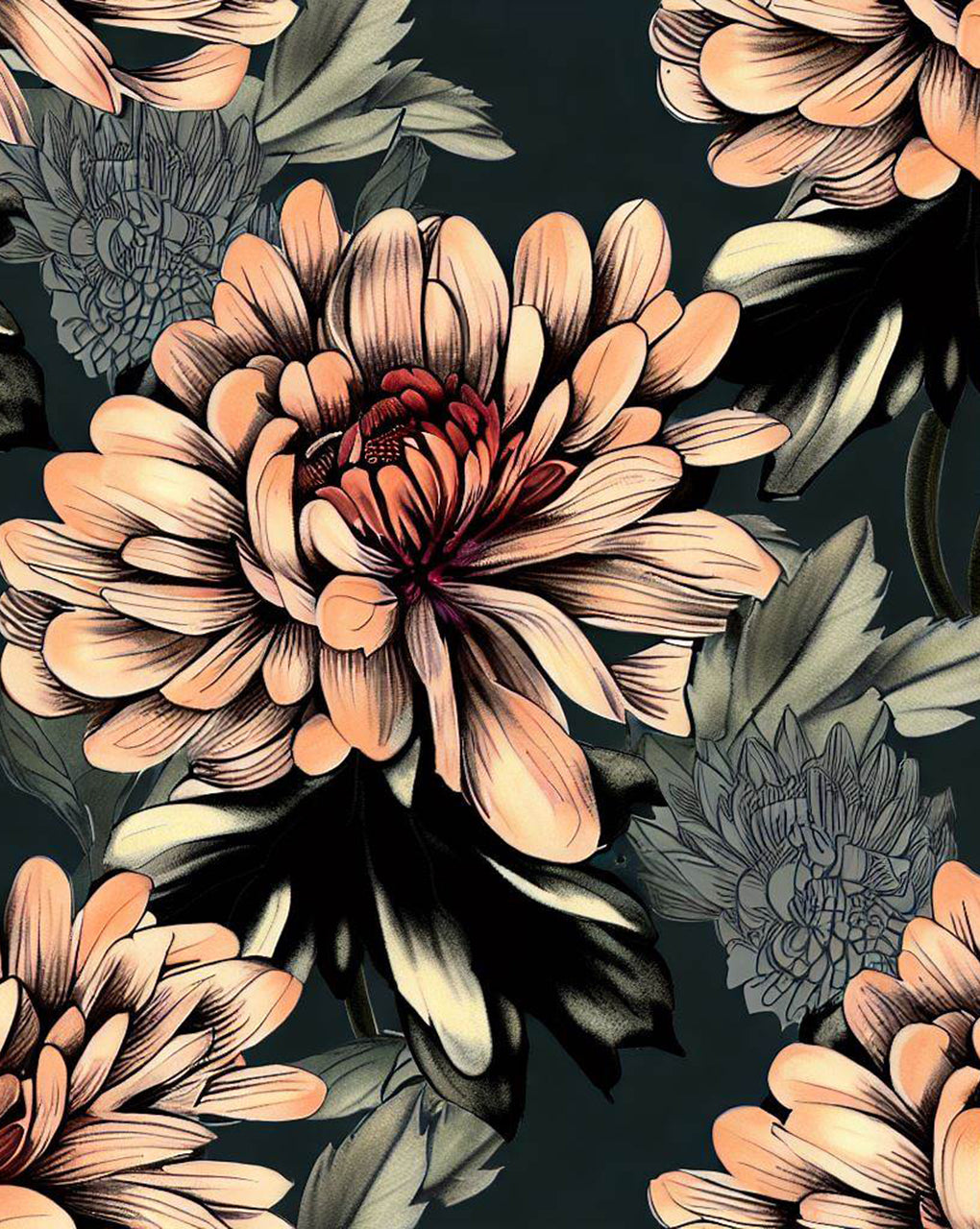 Floral Digital Print