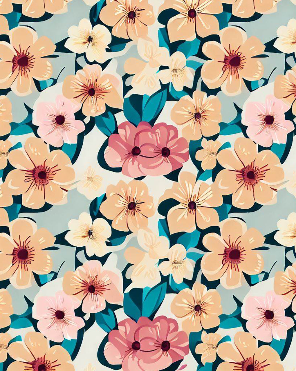 Floral Digital Print