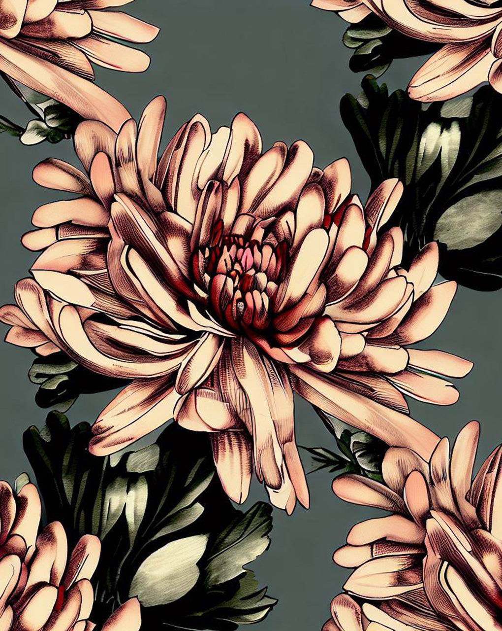 Floral Digital Print