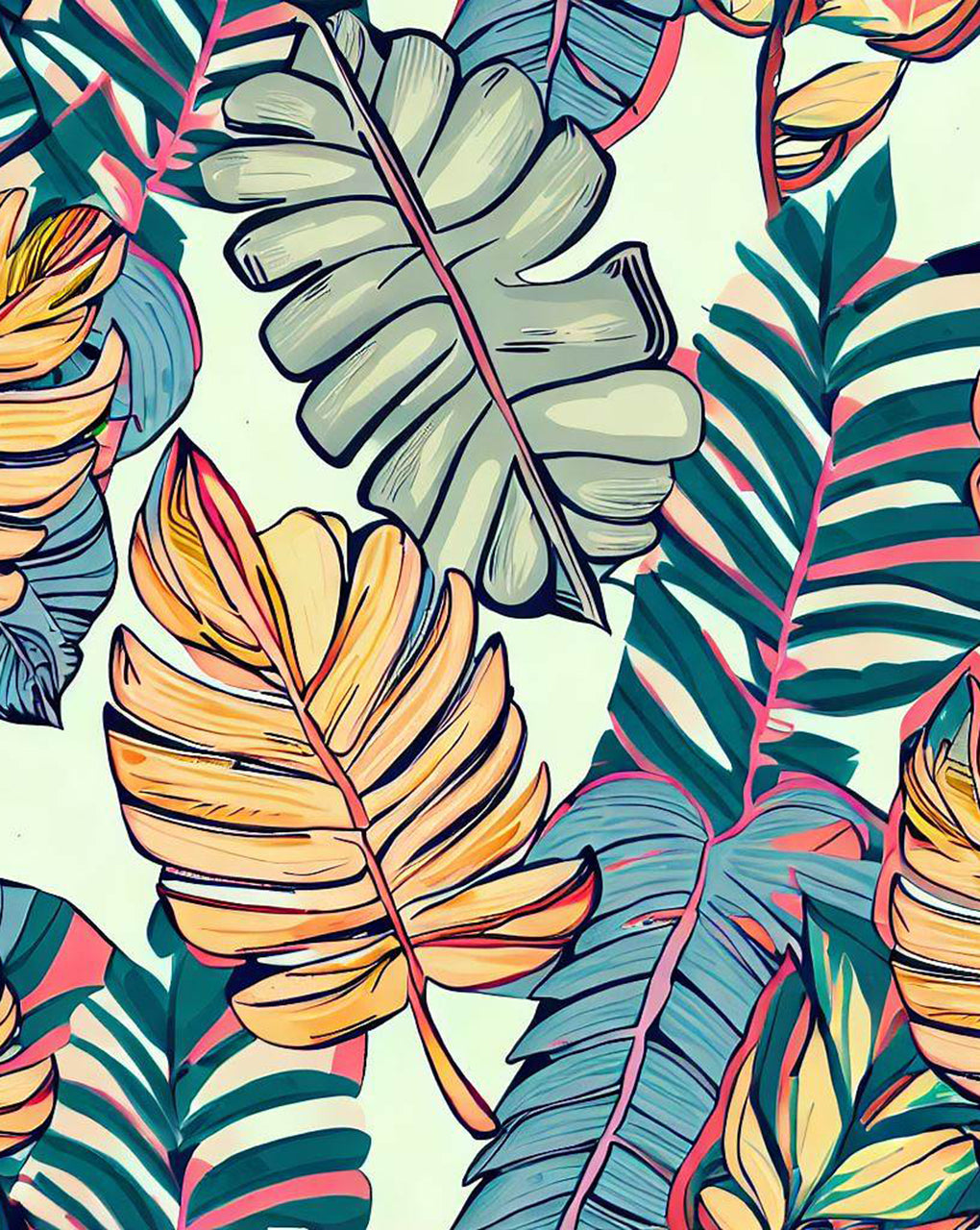 Leaf Digital Print