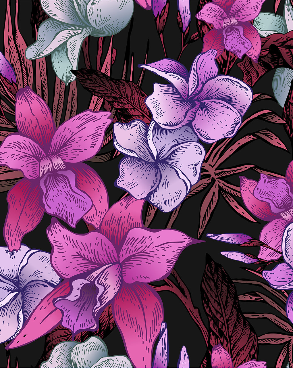 Floral Digital Print