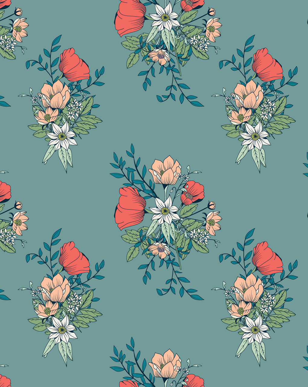 Floral Digital Print