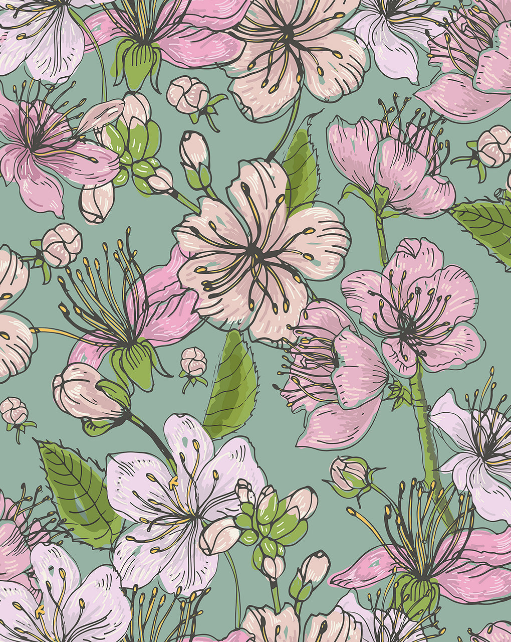 Floral Digital Print