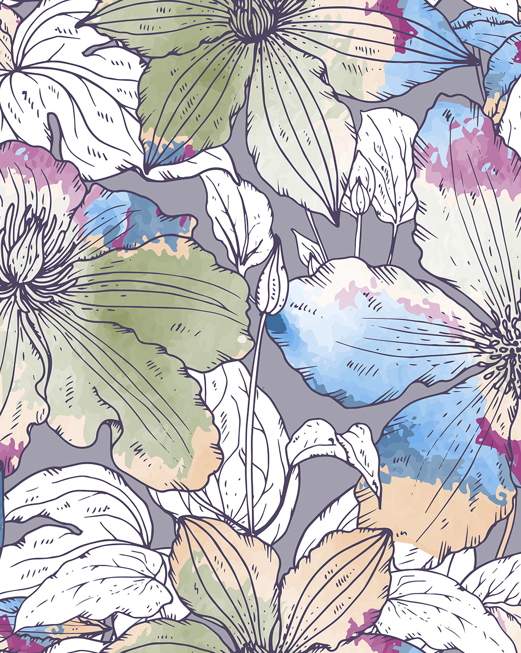 Floral Digital Print