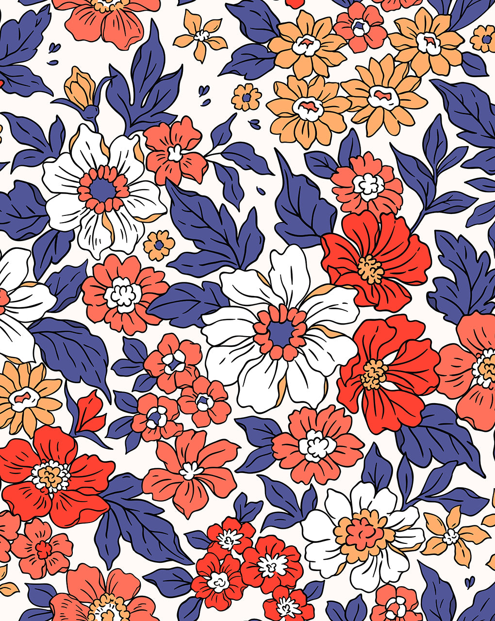 Floral Digital Print