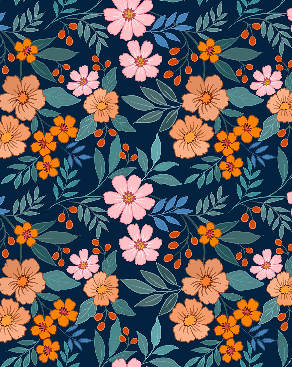 Floral Digital Print