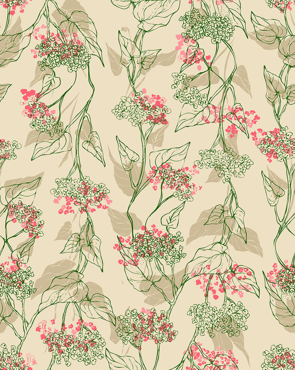 Floral Digital Print