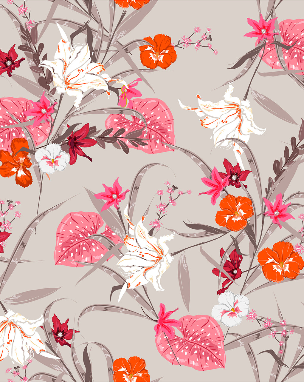 Floral Digital Print