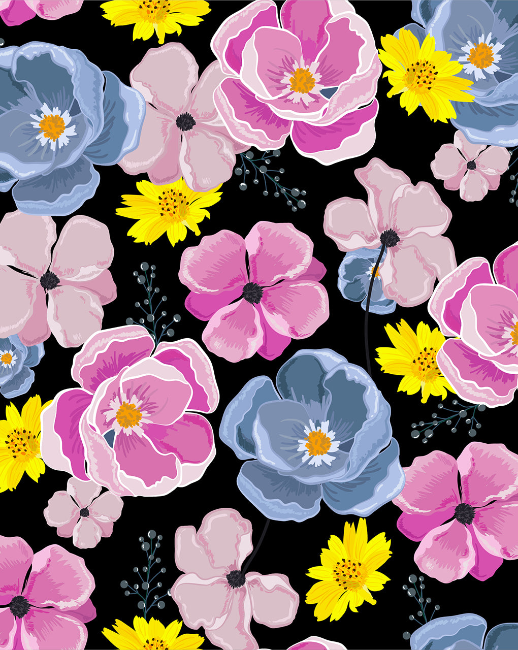 Floral Digital Print