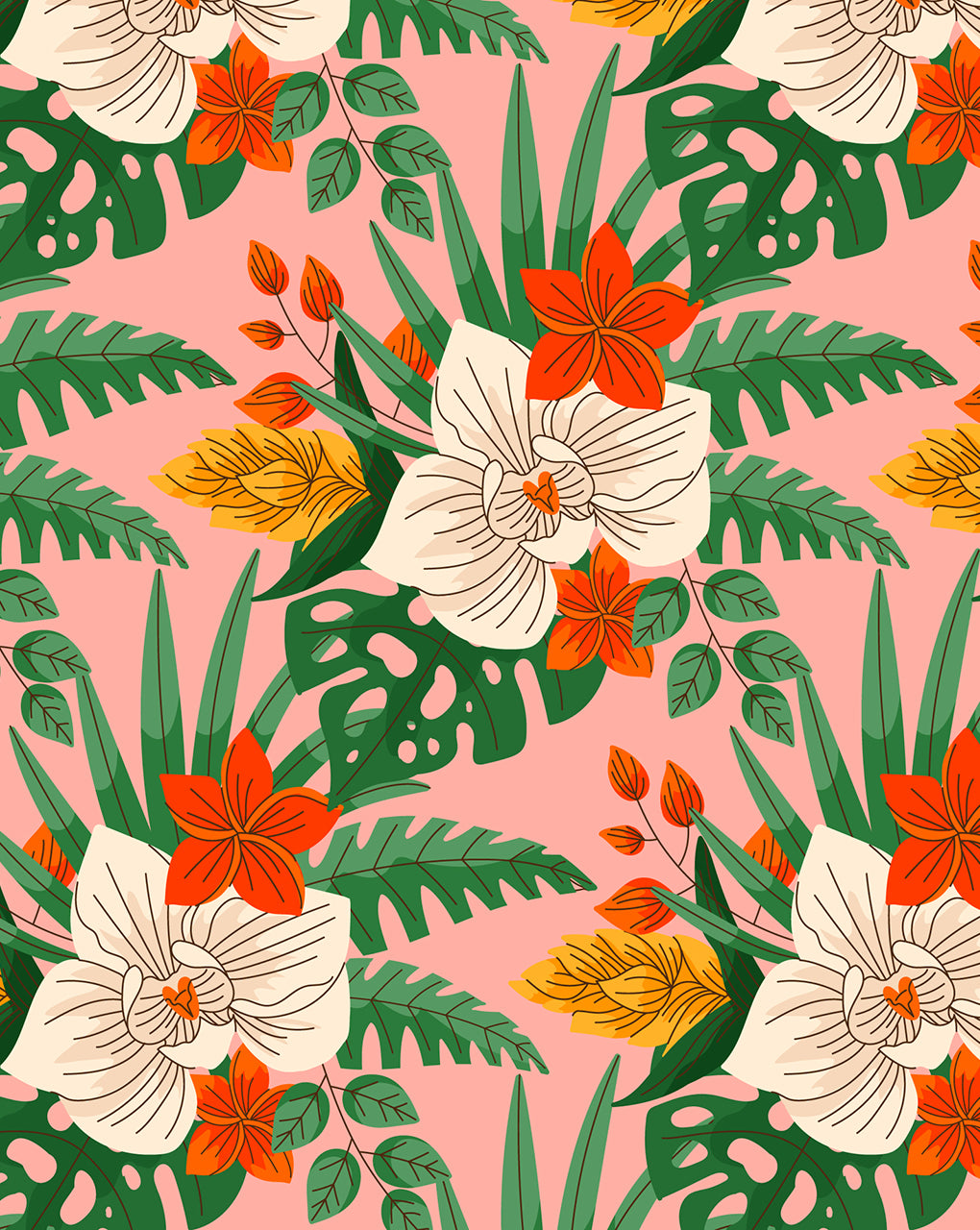 Floral Digital Print