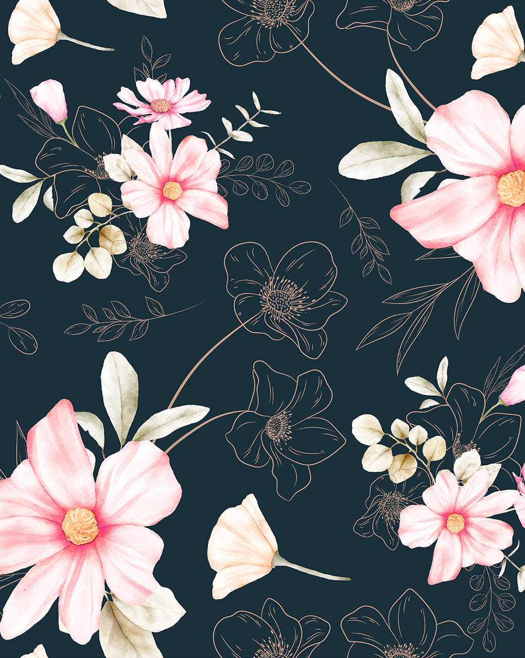 Floral Digital Print