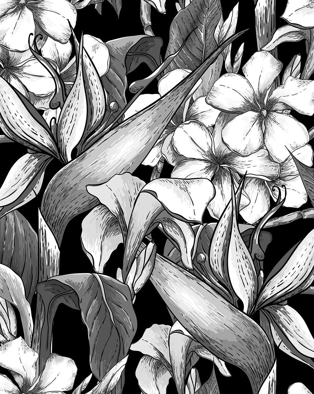 Floral Digital Print