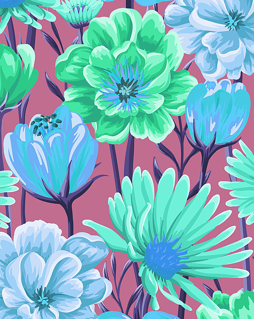 Floral Digital Print