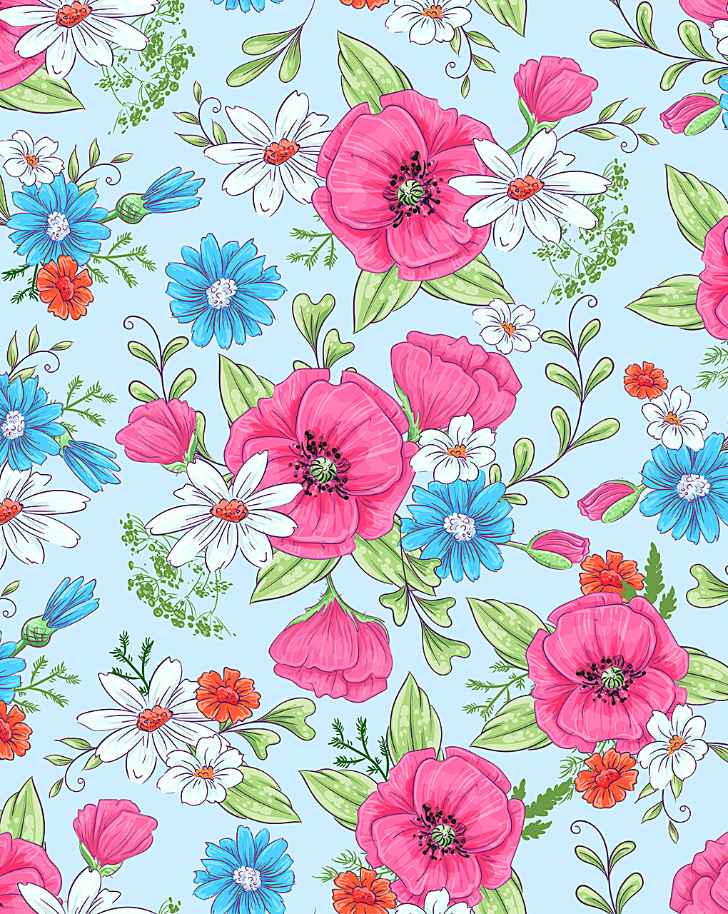 Floral Digital Print