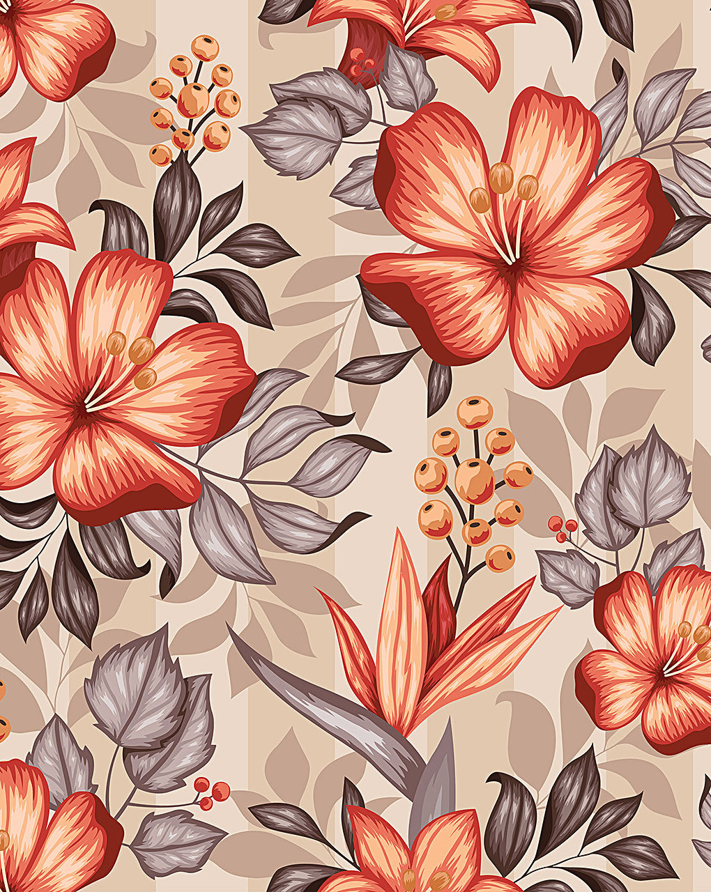 Floral Digital Print