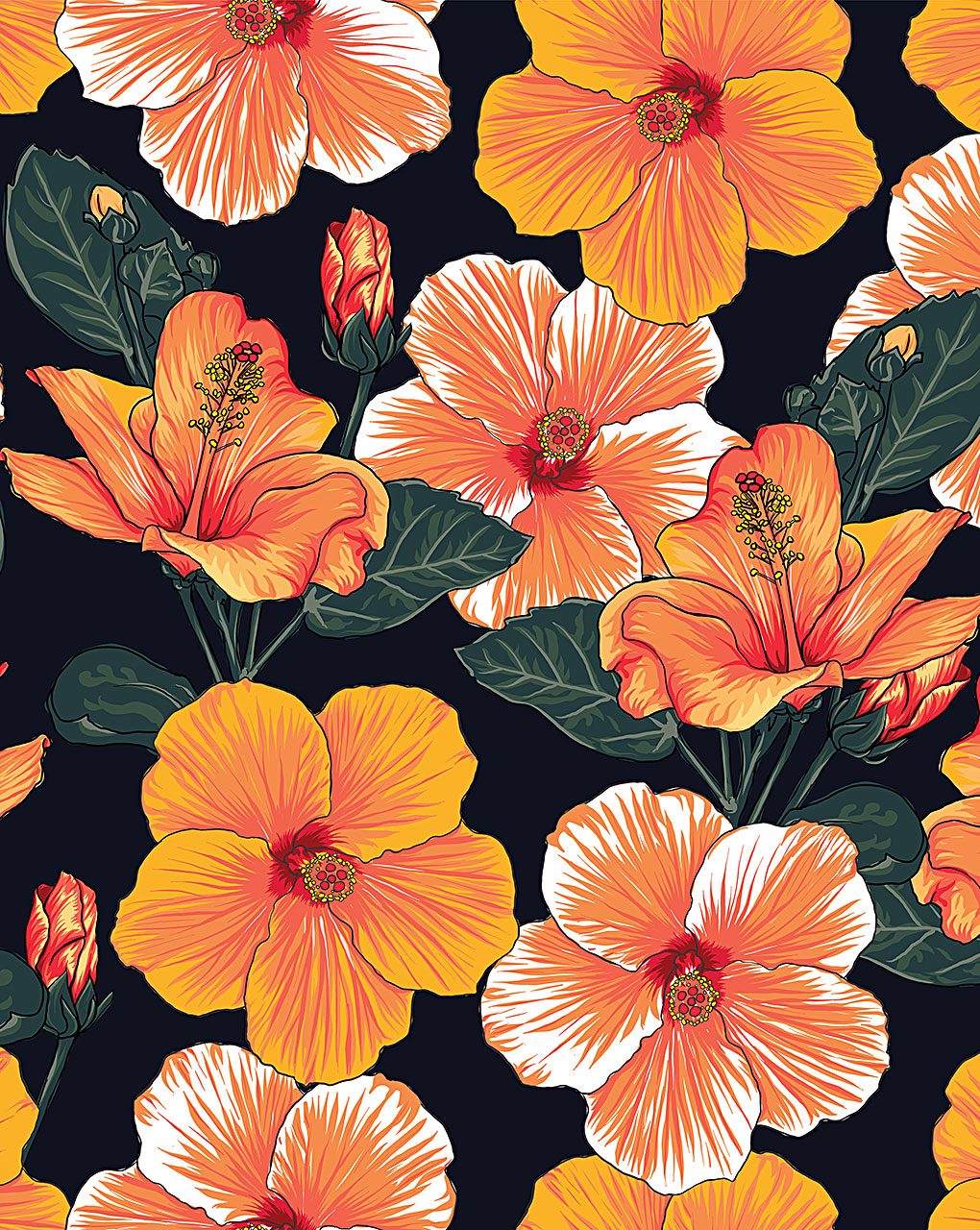 Floral Digital Print