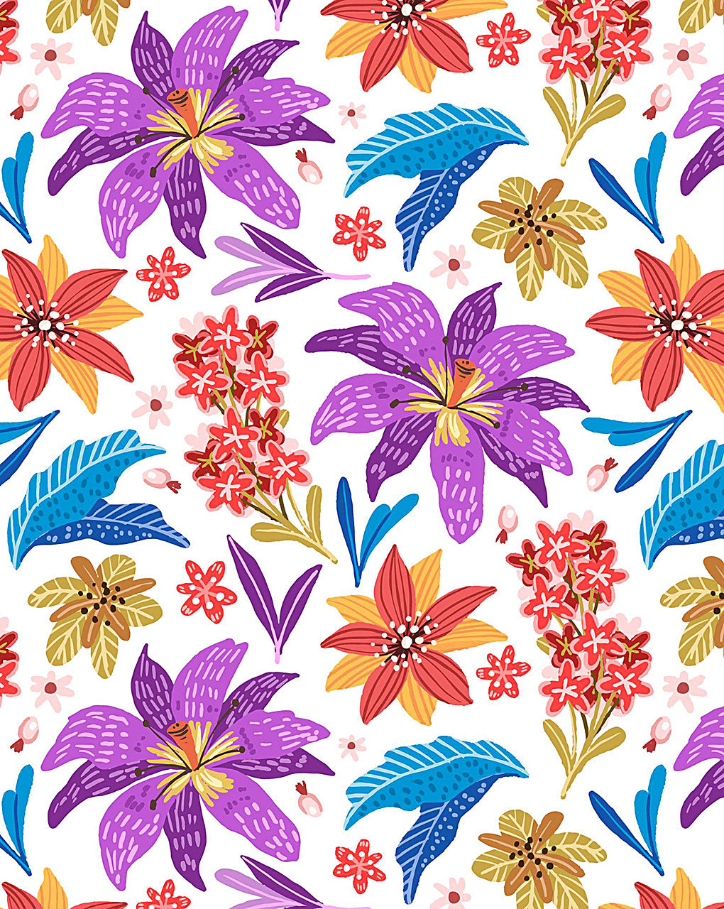 Floral Digital Print