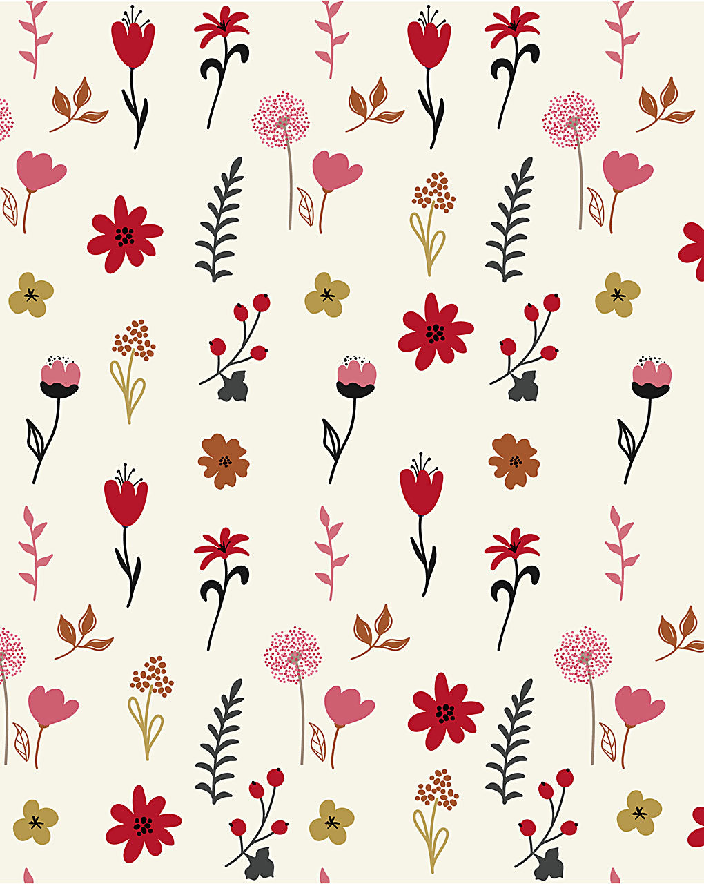 Floral Digital Print