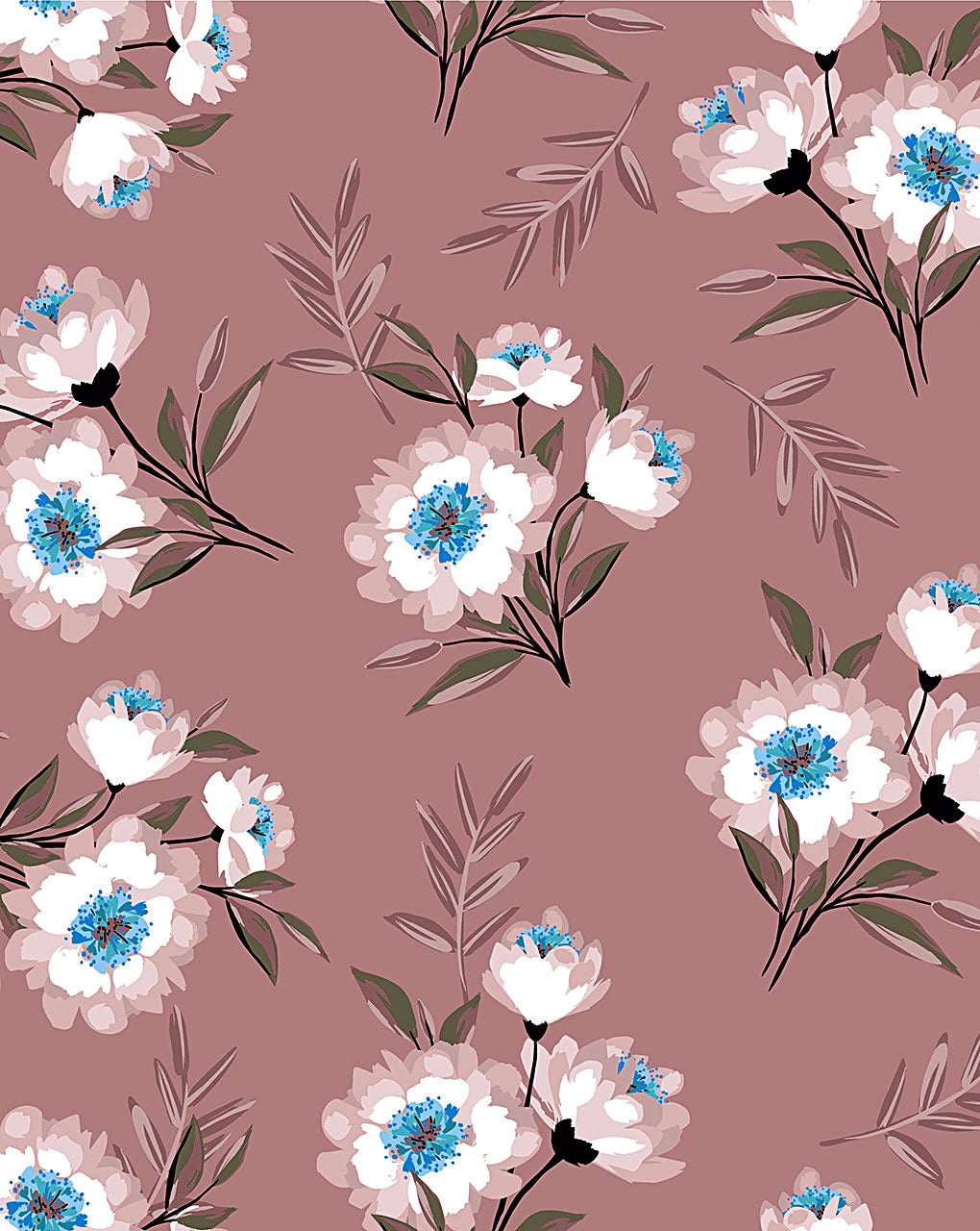 Floral Digital Print