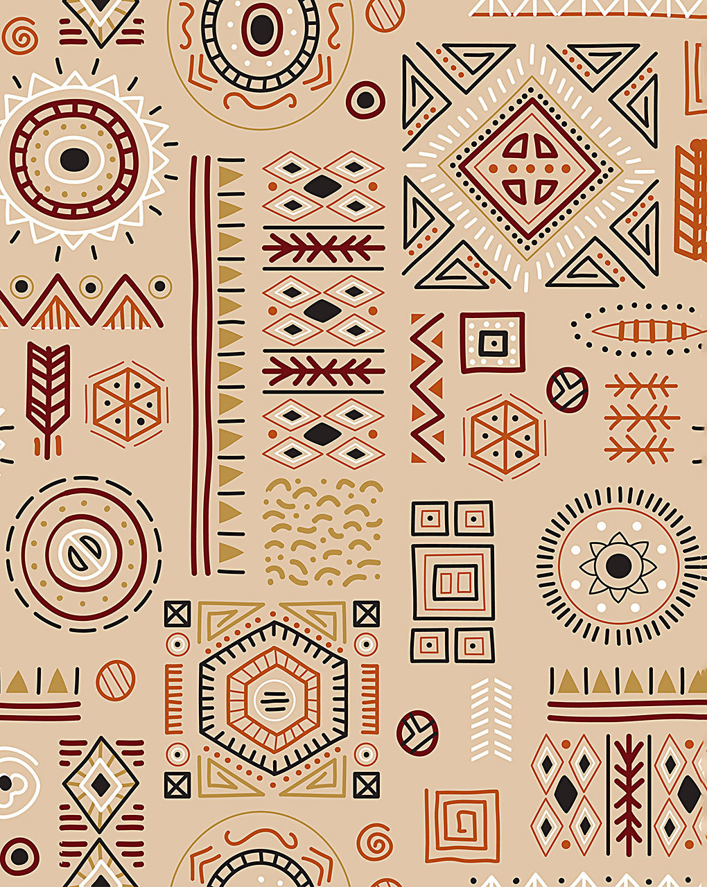 Tribal Digital Print