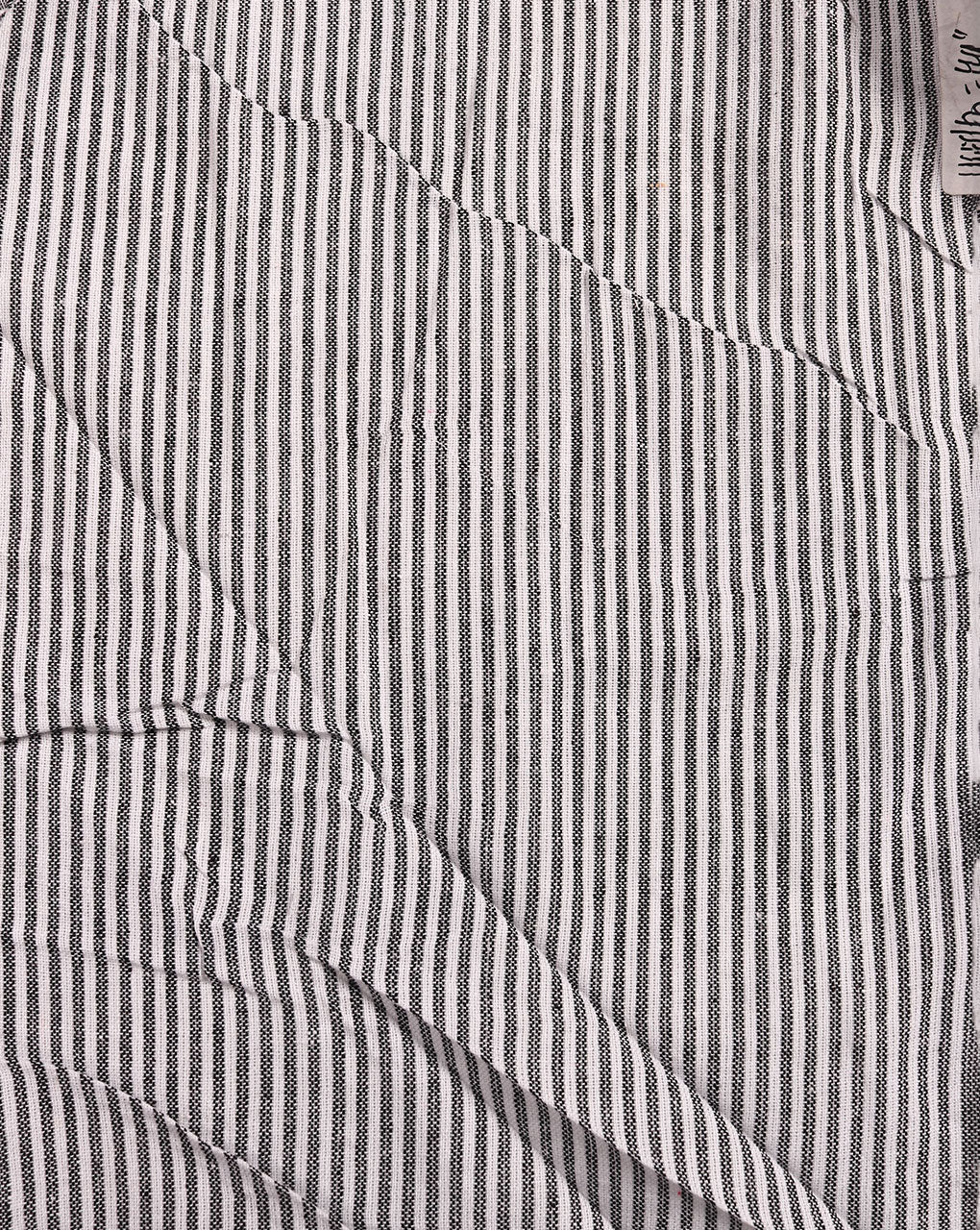 Grey Stripes Cotton Fabric